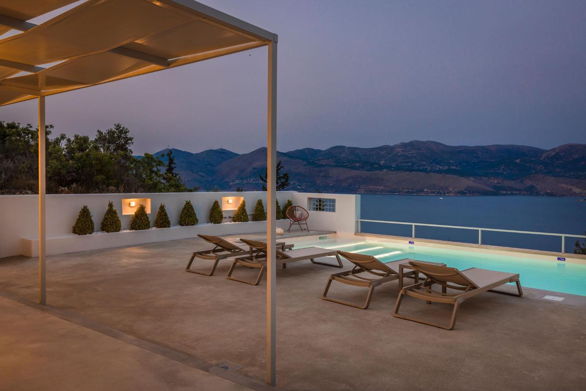 Villa Mirto - Iris Sunset Villas Lépedha Esterno foto